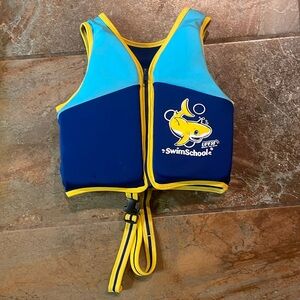 Swim school life jacket.